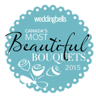 Badge for Weddingbells most beautiful bouquets 2015
